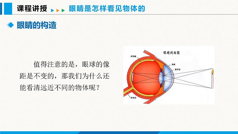 沪粤版（2024）八年级物理上册课件 3.7眼睛与光学仪器 第2课时05