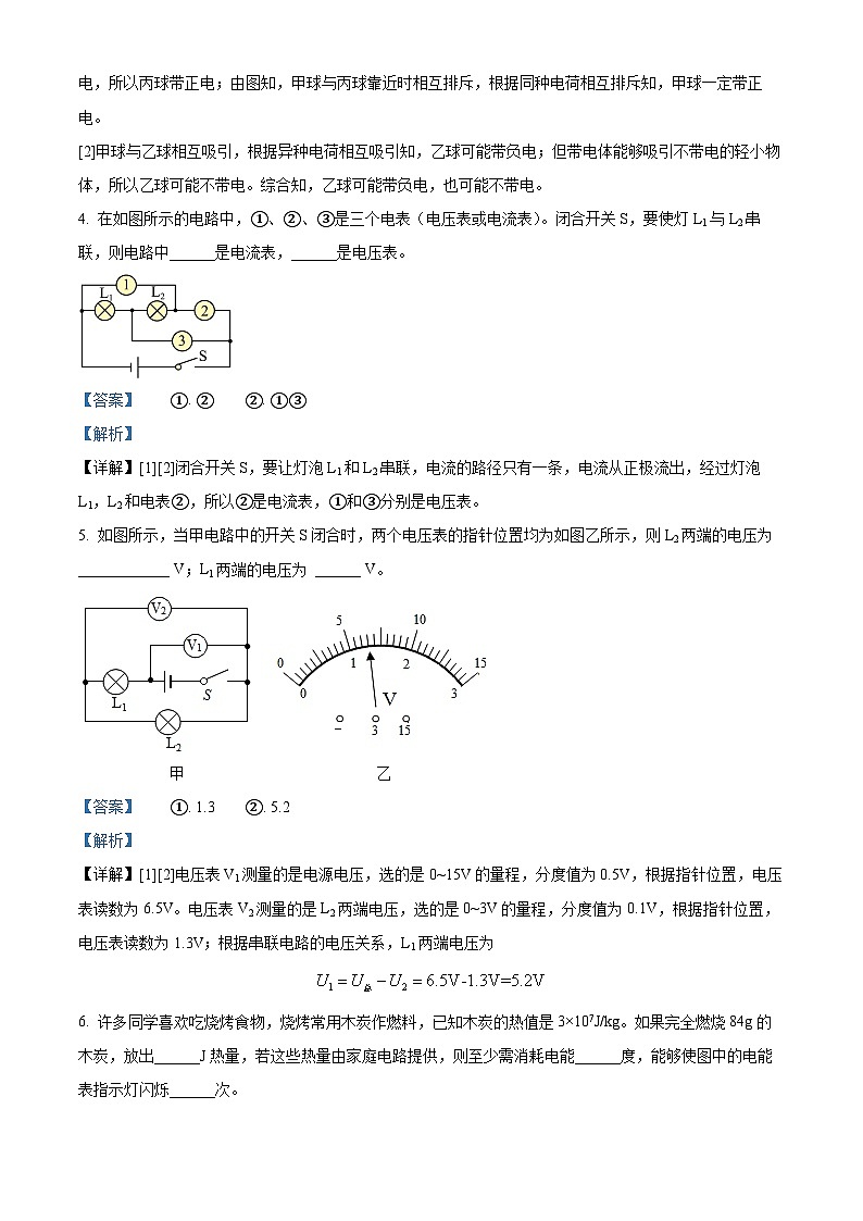 2024年河南省汝阳县中考一模物理试题（原卷版+解析版）02