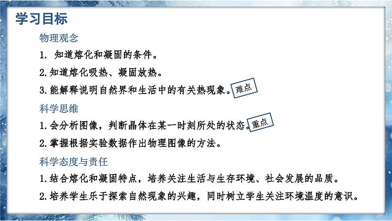 人教版（2024）八年级上册物理第三章 物态变化第二节融化与凝固第二课时融化和凝固的应用课件PPT04