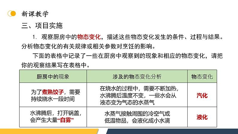 【核心素养】人教版八年级上册 第三章 第5节《跨学科实践：探索厨房中的物态变化问题》课件+教案+分层练习08