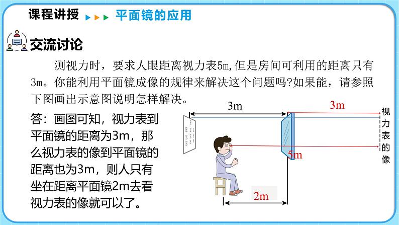 4.3平面镜成像的特点 第2课时（课件）---2024-2025学年北师大版（2024）物理八年级上册06