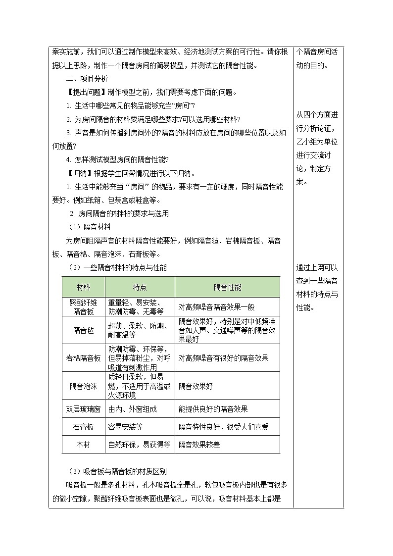 【核心素养】人教版物理八年级上册 2.5 跨学科实践：制作隔音房间模型（教学课件+同步教案+同步练习）02
