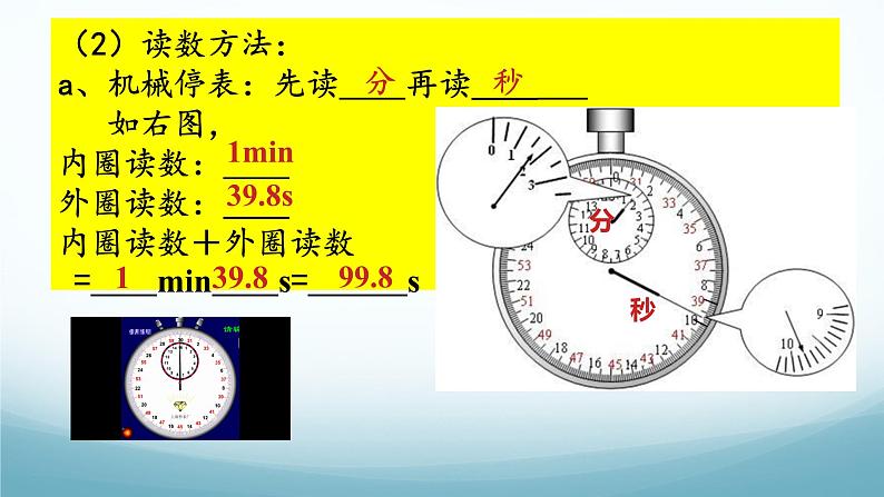 教科版八年级物理上第一章第2节测量第2课时时间测量PPT课件（内嵌视频）06
