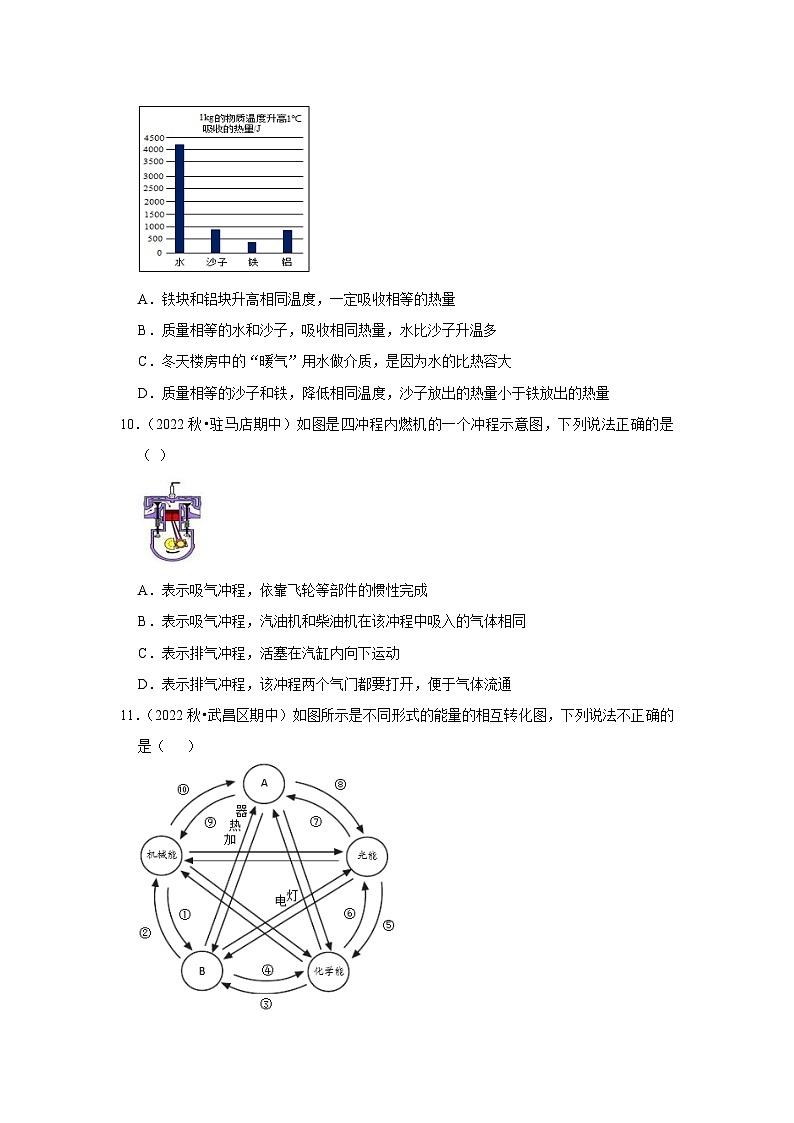 第一次月考模拟测试01（第13~14章）（原卷版）第3页