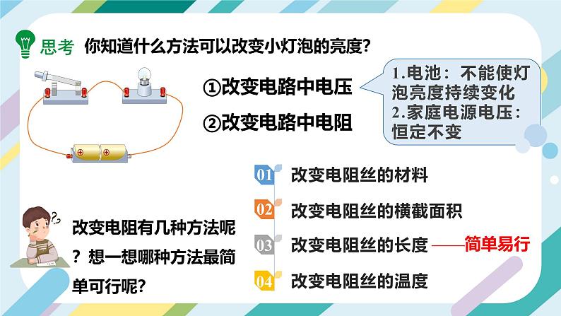 【核心素养目标】沪科版+初中物理+九年级全一册 15.1   电阻和变阻器  课时2  课件+教案+练习06