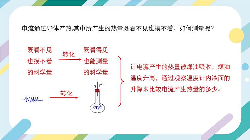 【核心素养目标】沪科版+初中物理+九年级全一册 16.4   科学探究：电流的热效应 课件+教案+练习08