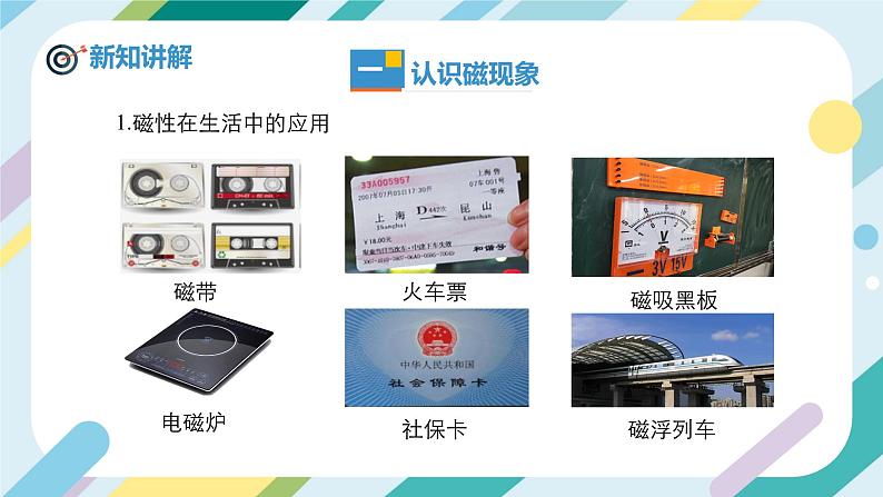 【核心素养目标】沪科版+初中物理+九年级全一册 17.1   磁是什么 课件+教案+练习03