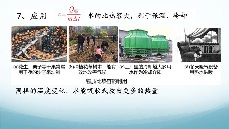 教科版九年级物理上第一章第3节比热容第2课时PPT第4页
