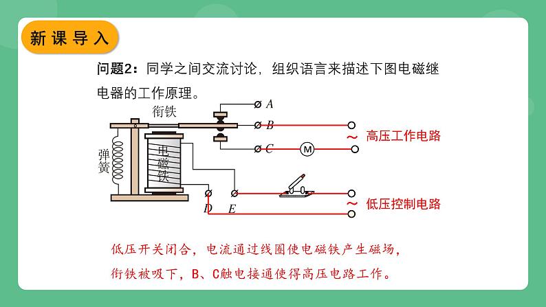 北师大版物理九年级全一册14.4 《电磁铁及其应用》第2课时 课件06