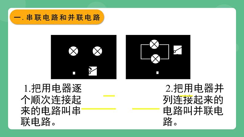 北京课改版物理九年级上册10.1 学生实验《连接串、并联电路》课件06