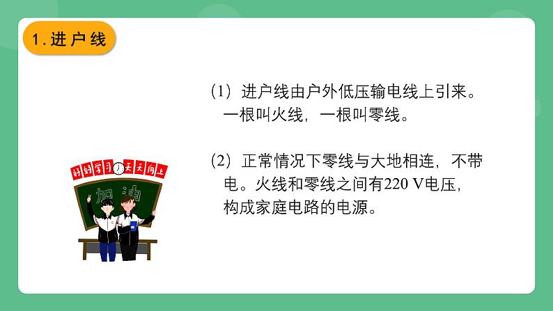 北京课改版物理九年级上册11.5 《家庭电路》课件06