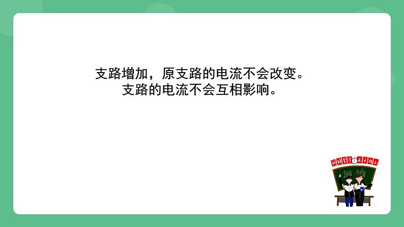 北京课改版物理九年级上册12.6《并联电路电流规律 》课件06