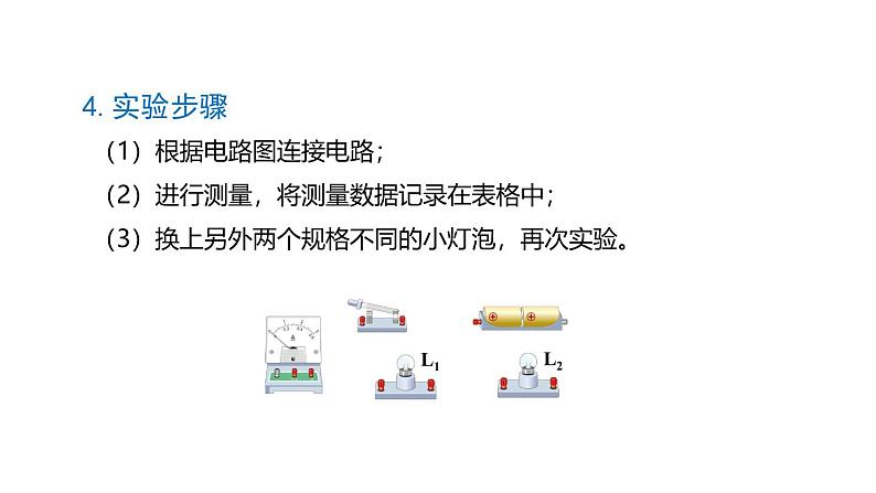 鲁科版（五四制） 九年级上册11.5探究串、并联电路中电流的规律 课件06