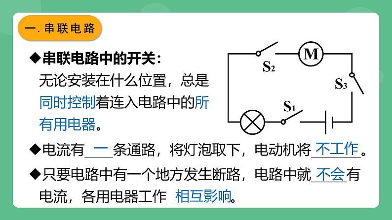 鲁科版物理九年级上册11.3《串联和并联》课件06