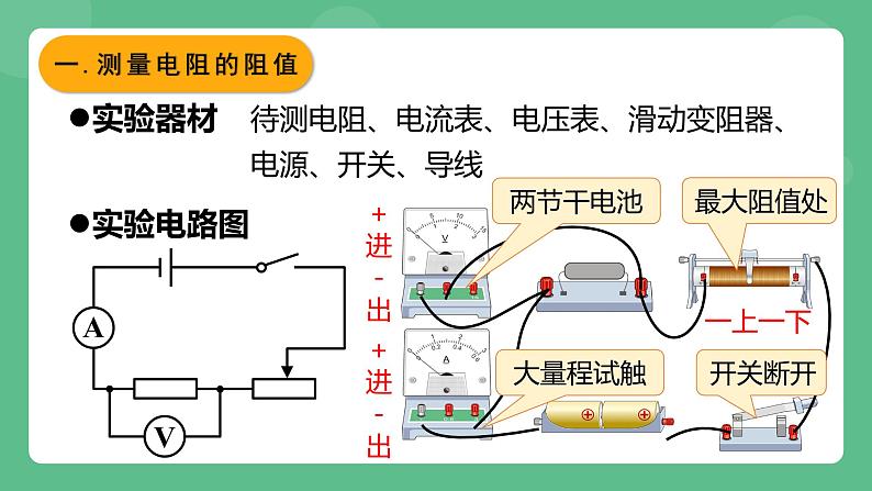 鲁科版物理九年级上册13.3《测量电阻》课件05