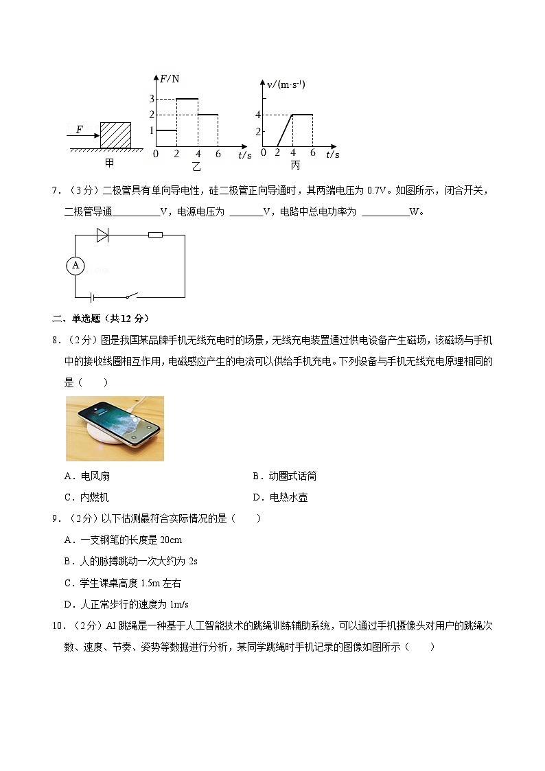 2024年河南省开封市龙亭区金明中学中考物理一模试卷02