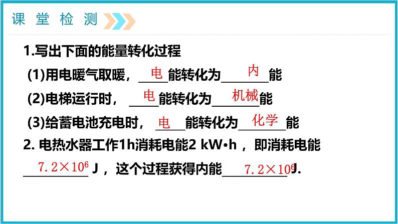 18.1电能  电功 课件 2024-2025学年学年人教版九年级全一册物理06