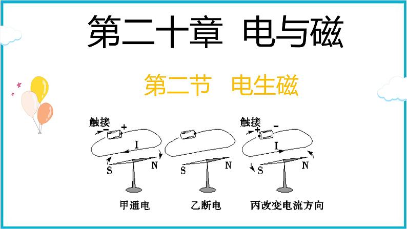 20.2电生磁课件2024-2025学年学年人教版九年级全一册物理第2页