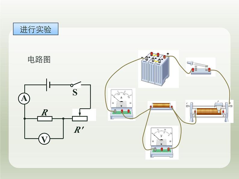 2024-2025学年人教版九年级全一册物理教学课件 17.1电流与电压和电阻的关系07