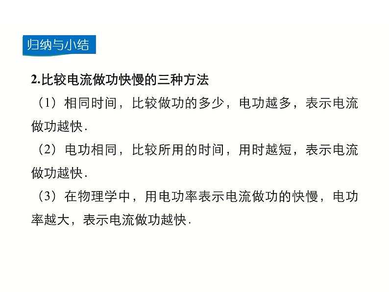 2024-2025学年人教版九年级全一册物理教学课件 18.2 电功率第6页