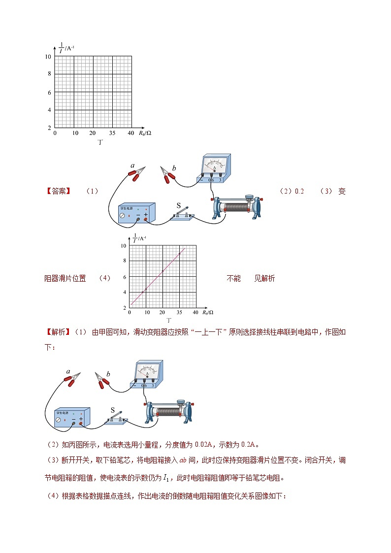 模块四 应用 专题49 特殊方法测导体电阻（解析版）第2页