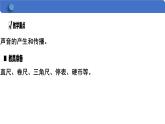 第1节 声音的产生与传播 课件 2024-2025学年人教版八年级物理上册
