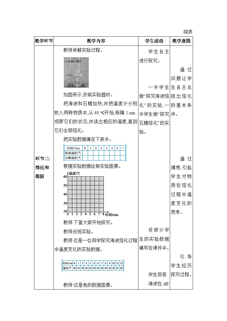 人教版（2024）八年级物理上册第三章物态变化3.2熔化和凝固教案03