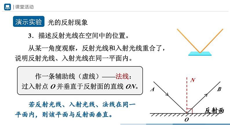 人教版八年级物理上册精品课堂4.2 光的反射（教学课件）第7页