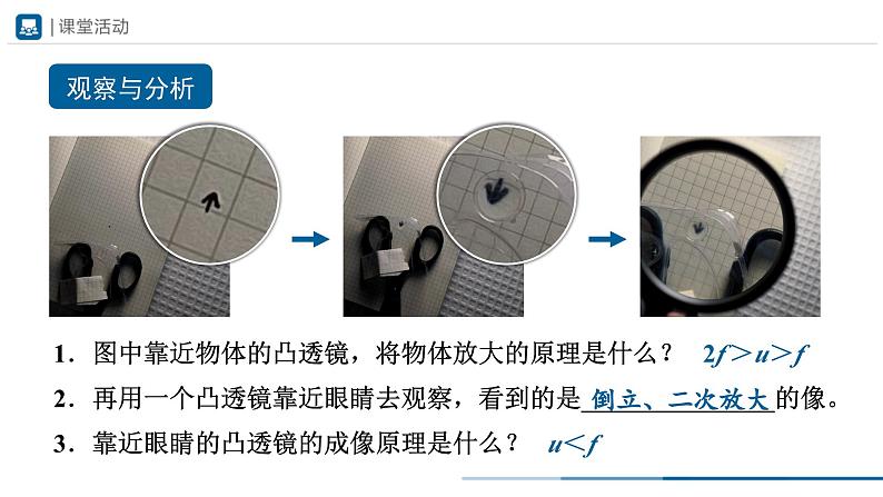 人教版八年级物理上册精品课堂5.5 显微镜和望远镜（教学课件）第4页