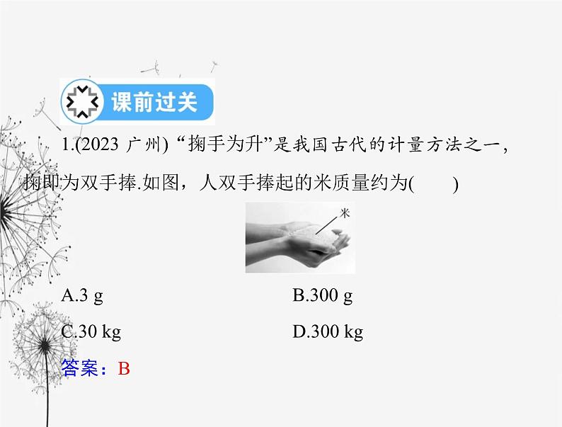 初中物理学业考试复习第六章质量与密度课件第5页