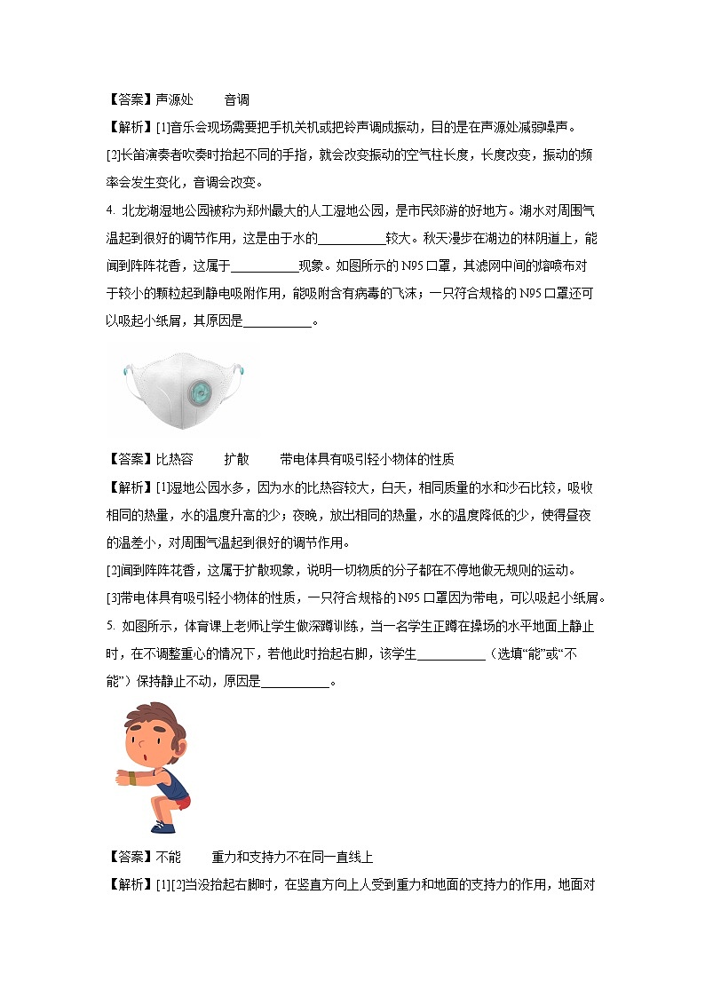 [物理][一模]河南省周口市2024年中考试题(解析版)02