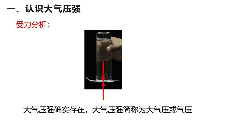 人教版八年级下册第九章第三节《大气压强》ppt07