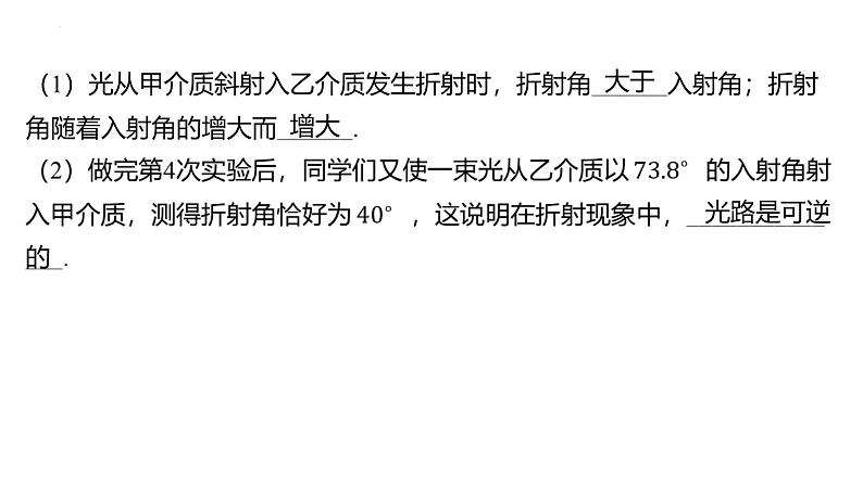 2024年新疆中考总复习物理题型四 实验题课件第4页