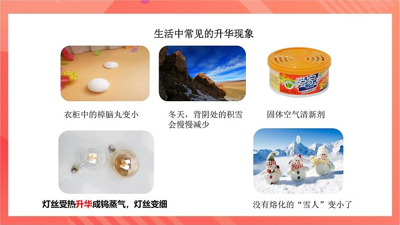 沪科版物理九年级全册 12.4-12.5《升华与凝华 全球变暖与水资源危机》课件08