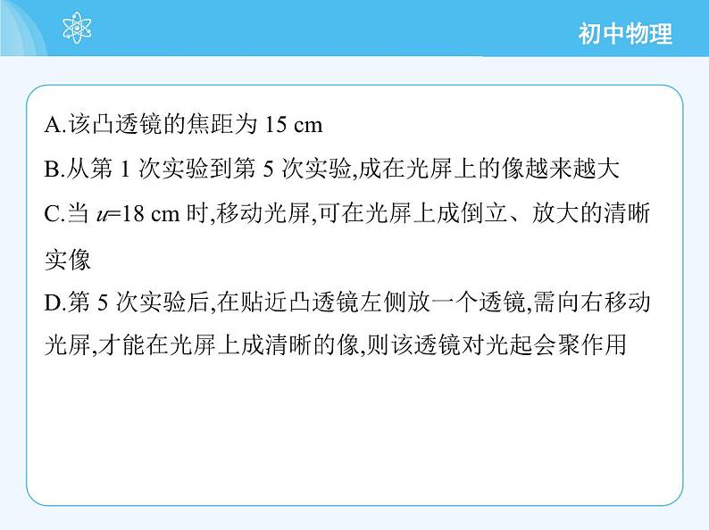 02-第二节　凸透镜成像的规律第4页