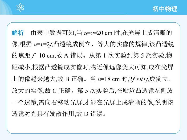 02-第二节　凸透镜成像的规律第5页