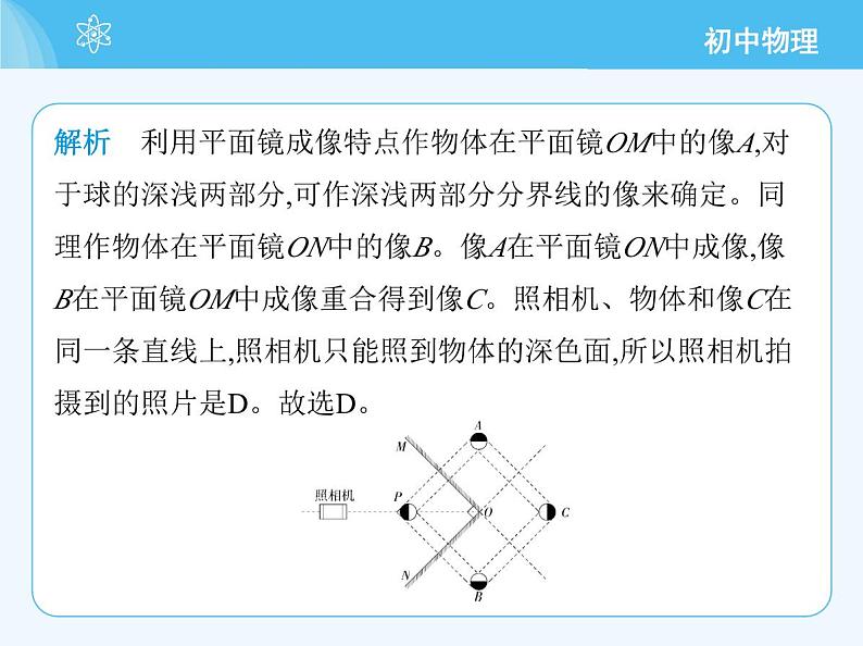 【新课标】物理【沪科版】八年级全册（2024）【重点知识点解析、提升测试解析】第三章-光的世界08