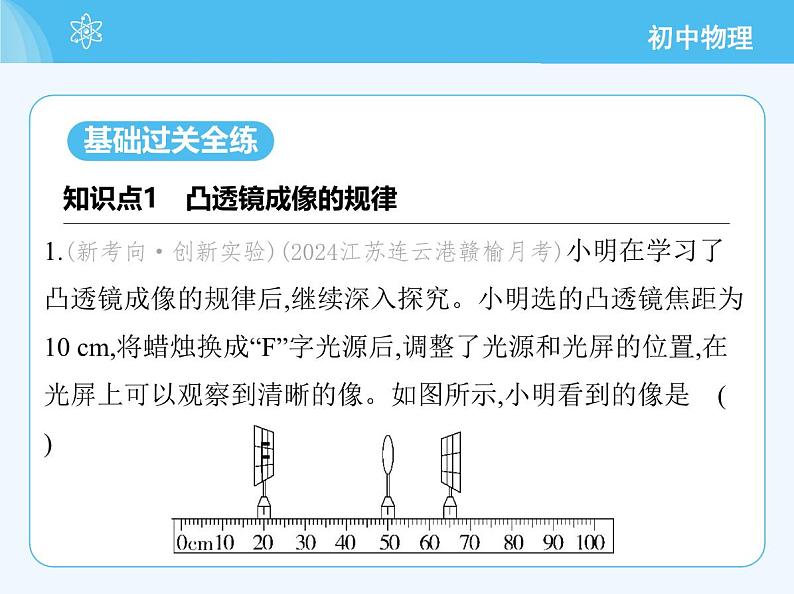 03-第1课时　探究凸透镜成像的规律第3页