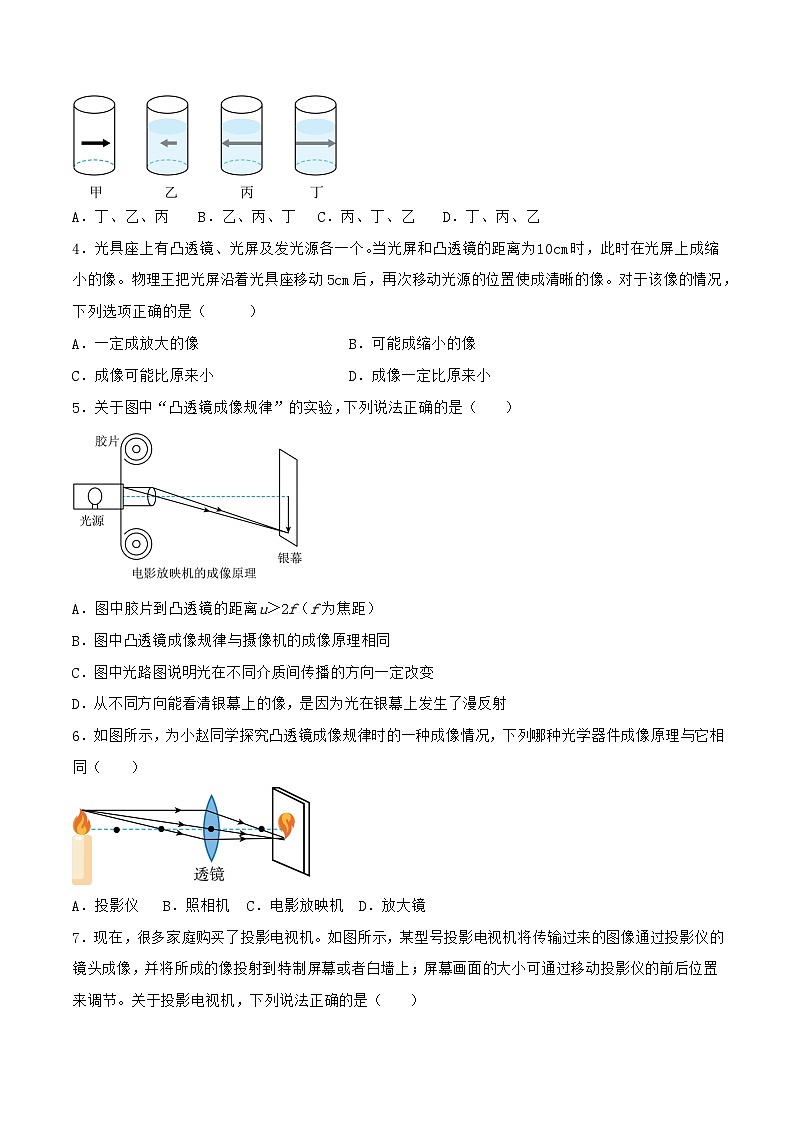 第四章  神奇的透镜（单元测试题）第2页