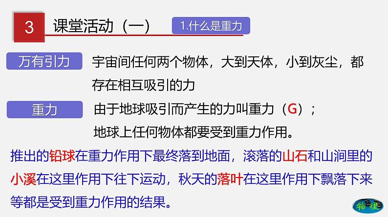 6.3 重力（课件）-八年级物理下册同步（鲁教版）第5页