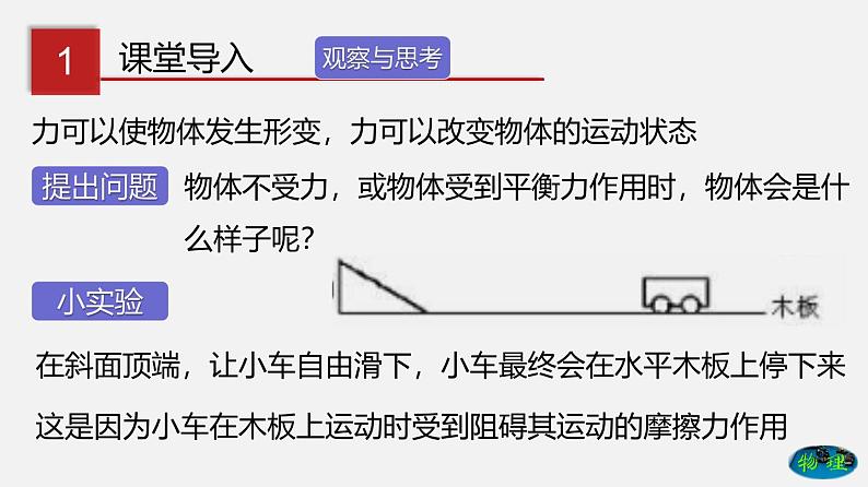 6.6 牛顿第一定律  惯性（课件）-八年级物理下册同步（鲁教版）02