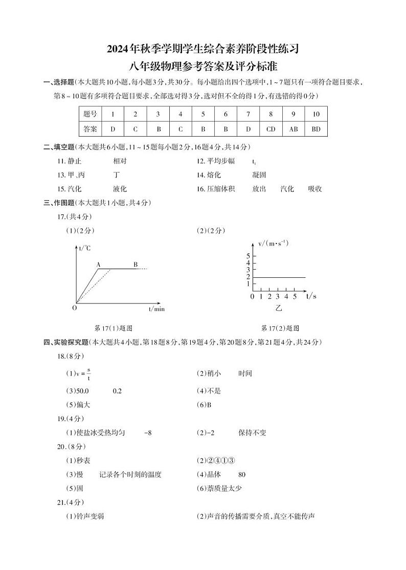 八年级物理答案_Print第1页