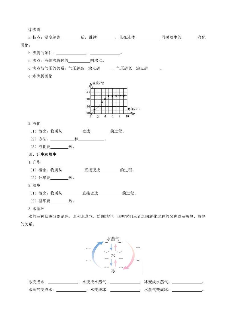 专题03 第3章 物态变化【考点清单】（原卷版）第3页