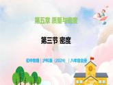 5.3 密度—初中物理八年级全一册 同步教学课件+教学设计+同步练习（沪科版2024）