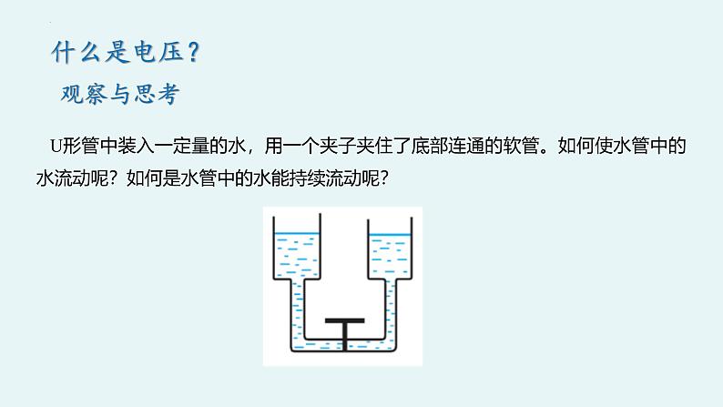 人教版（2024）九年级物理全册16.1电压精品ppt课件第2页