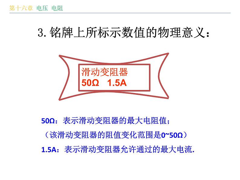 人教版（2024）九年级物理全册16.4变阻器课件第7页