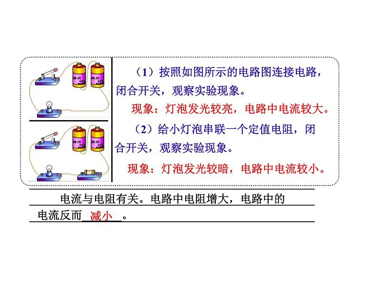 人教版（2024）九年级物理全册17.1电流与电压和电阻的关系第一课时课件第6页