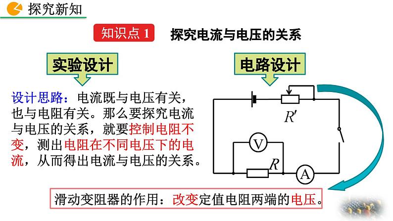 人教版（2024）九年级物理全册17.1电流与电压和电阻的关系精品课件第4页