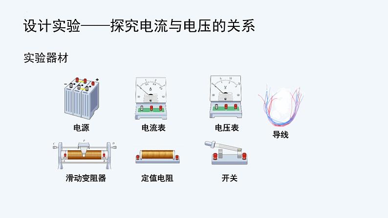 人教版（2024）九年级物理全册17.1电流与电压和电阻的关系课件第5页