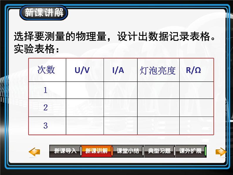 人教版（2024）九年级物理全册17.3电阻的测量ppt精品课件第7页